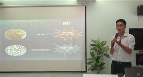 Techmart Nông nghiệp & Công nghệ sau thu hoạch: Tận dụng phụ phẩm từ trái cây để tạo ra các sản phẩm có giá trị